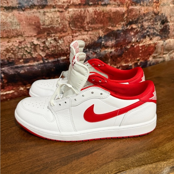 Jordan Other - Jordan Sneakers White Red Accents